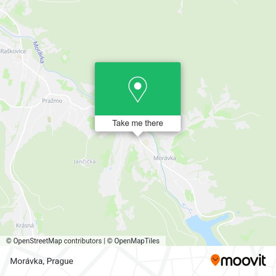 Карта Morávka