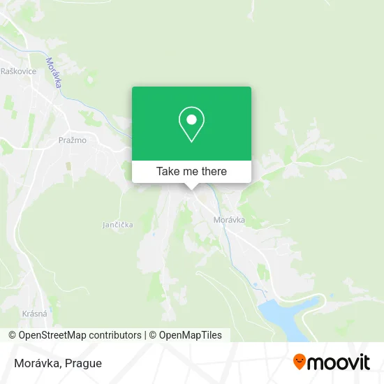 Карта Morávka