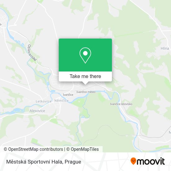 Městská Sportovní Hala map