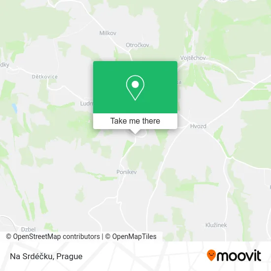 Карта Na Srdéčku