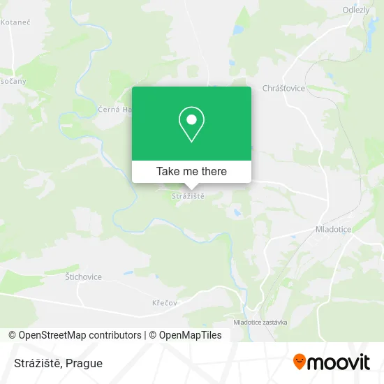 Карта Strážiště