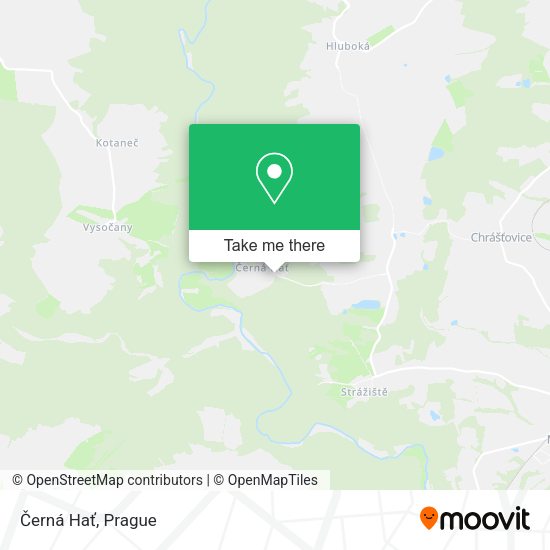 Карта Černá Hať