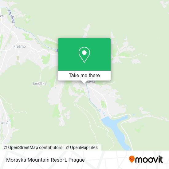 Карта Morávka Mountain Resort