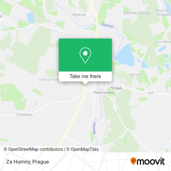 Карта Za Humny