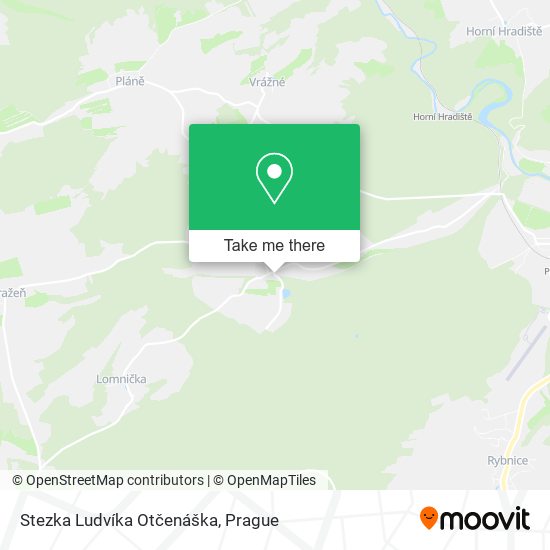 Stezka Ludvíka Otčenáška map