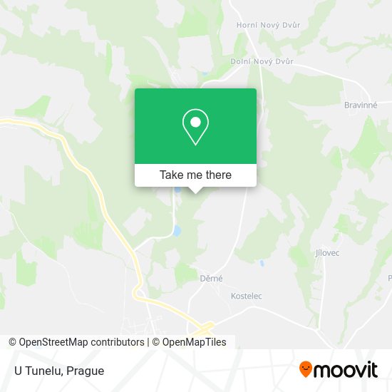 Карта U Tunelu