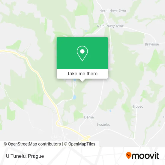 Карта U Tunelu