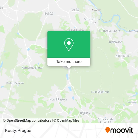 Карта Kouty