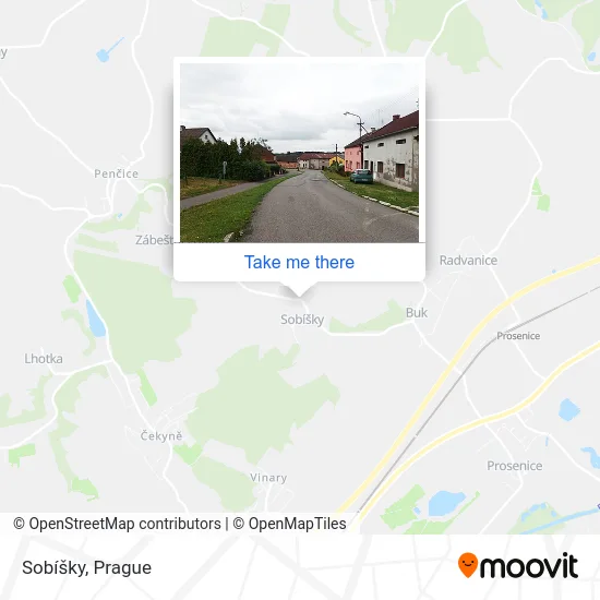 Карта Sobíšky