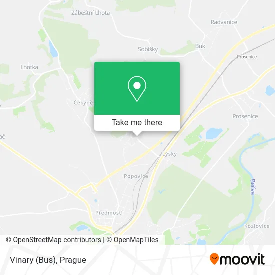 Карта Vinary (Bus)