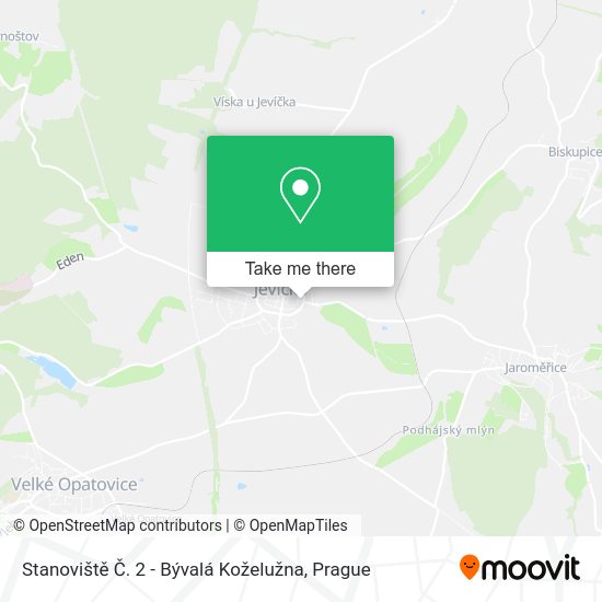 Stanoviště Č. 2 - Bývalá Koželužna map