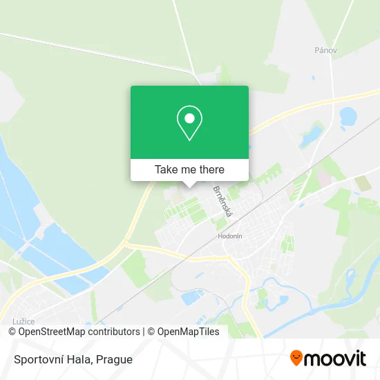 Карта Sportovní Hala