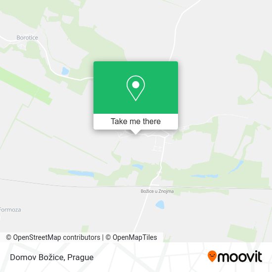 Карта Domov Božice