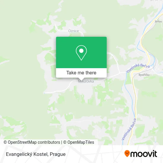 Evangelický Kostel map