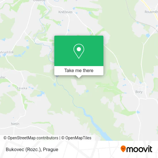 Карта Bukovec (Rozc.)