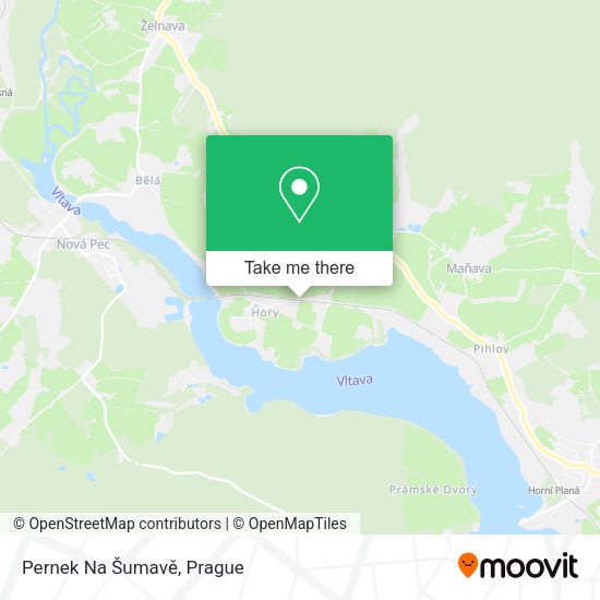 Pernek Na Šumavě map