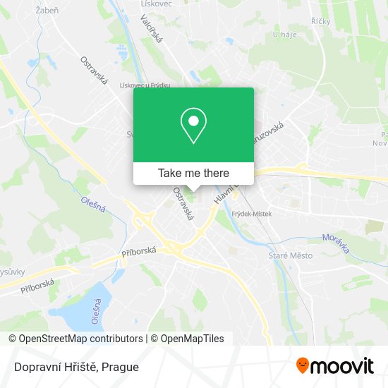 Dopravní Hřiště map
