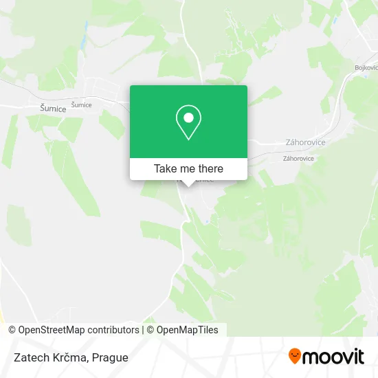Карта Zatech Krčma