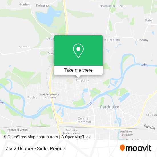 Zlatá Úspora - Sídlo map