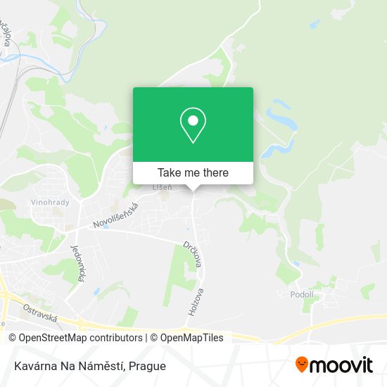 Kavárna Na Náměstí map