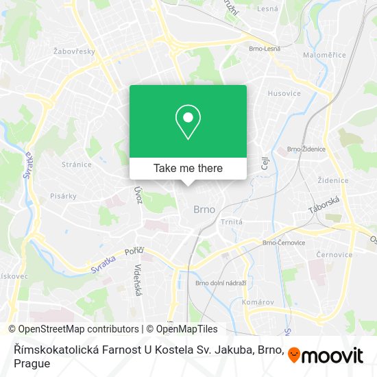 Římskokatolická Farnost U Kostela Sv. Jakuba, Brno map