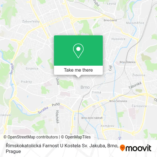 Římskokatolická Farnost U Kostela Sv. Jakuba, Brno map