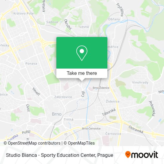 Studio Bianca - Sporty Education Center map