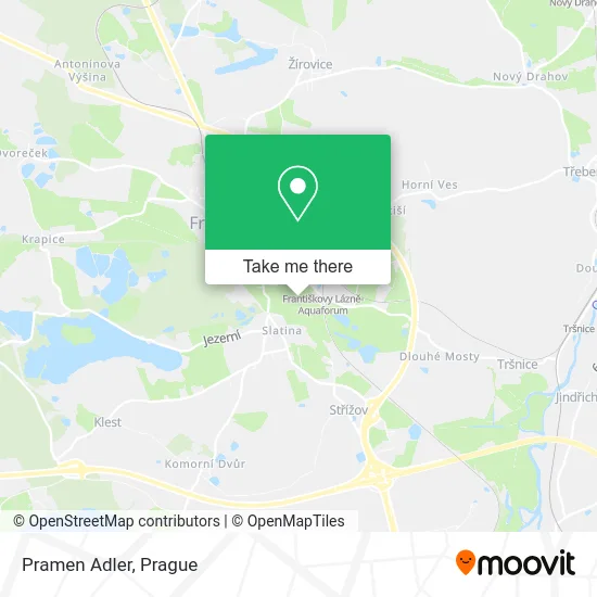 Карта Pramen Adler