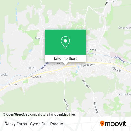 Řecký Gyros - Gyros Grill map