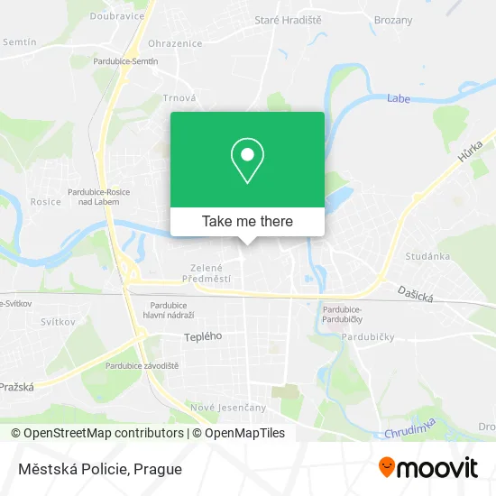 Карта Městská Policie