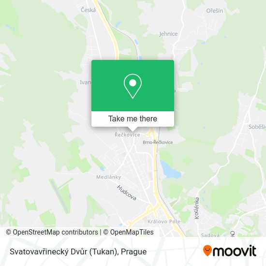 Svatovavřinecký Dvůr (Tukan) map