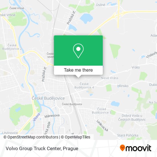 Volvo Group Truck Center map