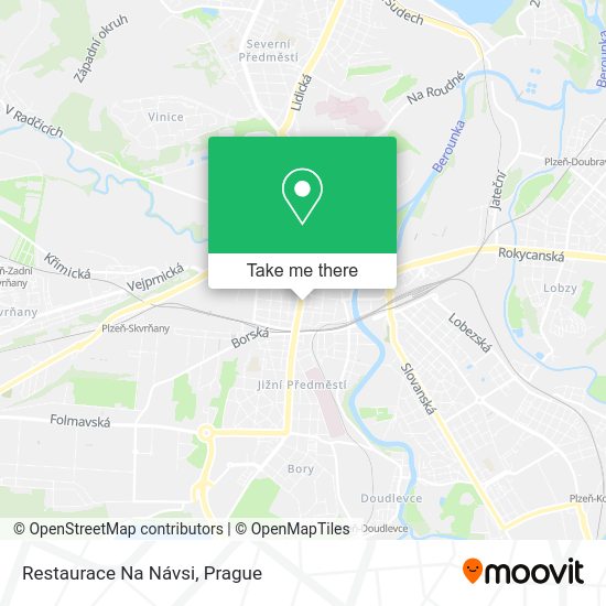 Restaurace Na Návsi map