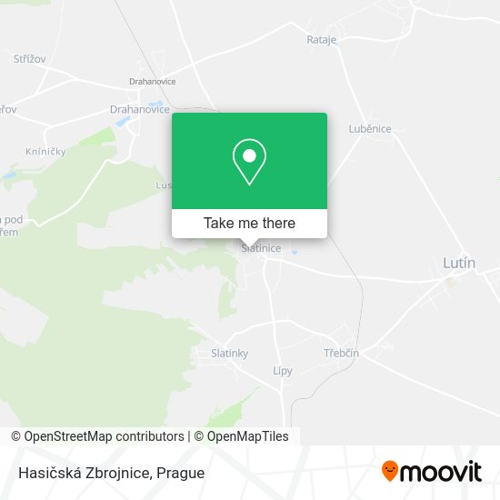 Hasičská Zbrojnice map