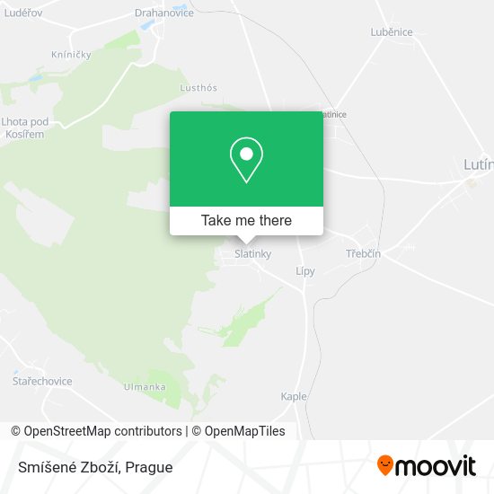 Smíšené Zboží map