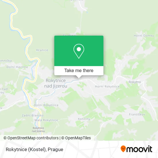 Карта Rokytnice (Kostel)