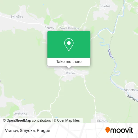 Карта Vranov, Smyčka