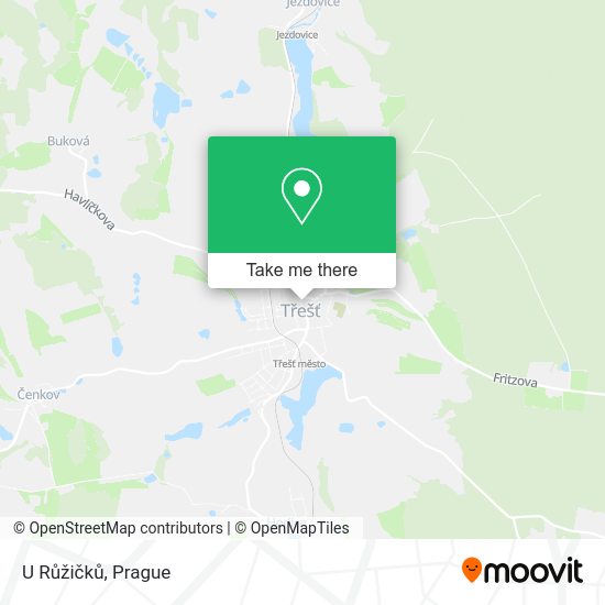 U Růžičků map