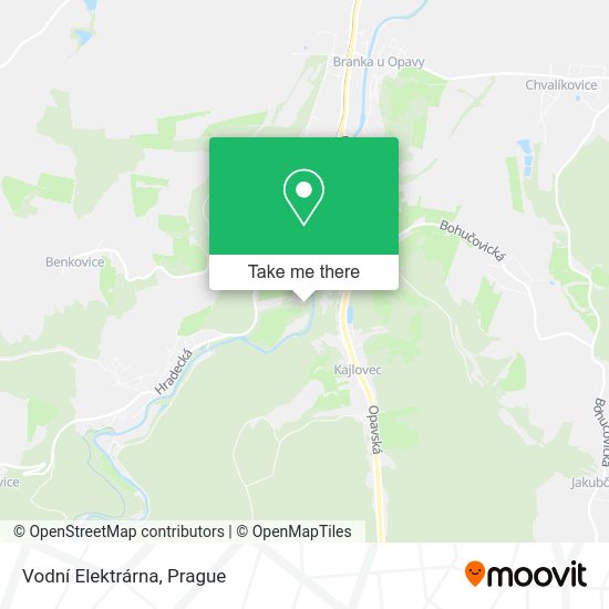 Vodní Elektrárna map