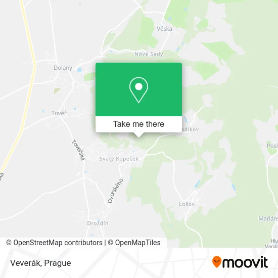 Карта Veverák