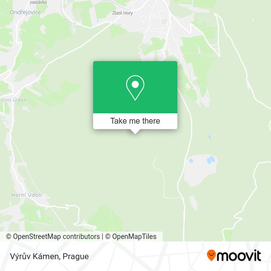 Výrův Kámen map