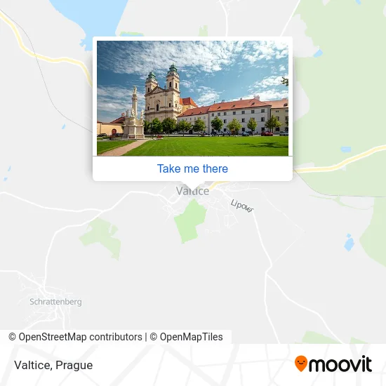 Карта Valtice