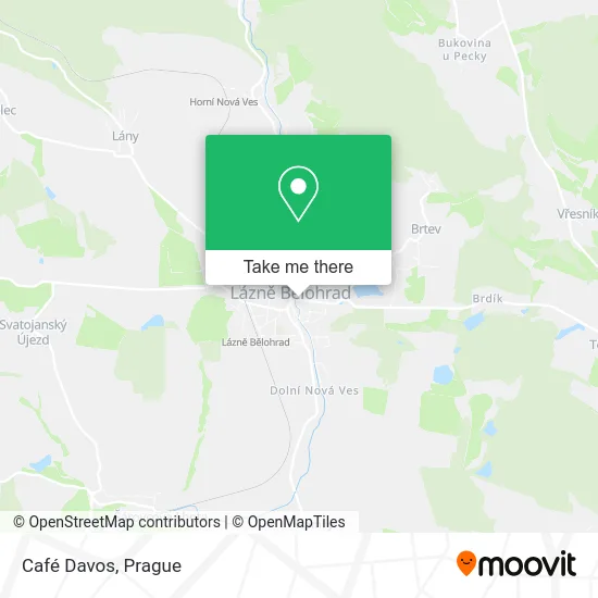 Карта Café Davos