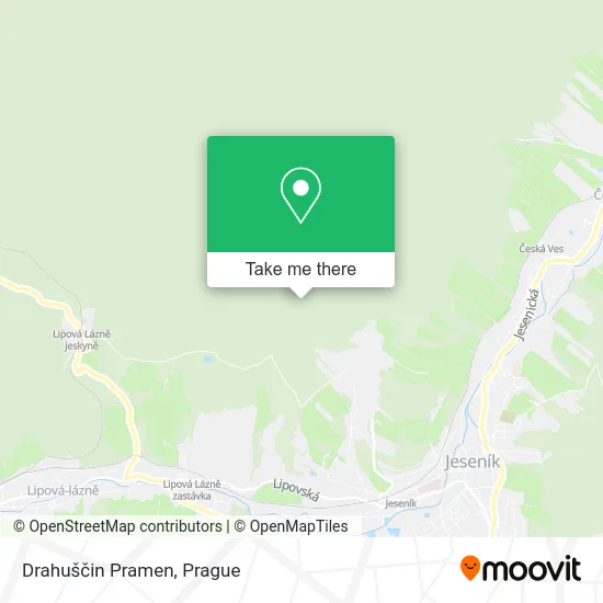 Карта Drahuščin Pramen