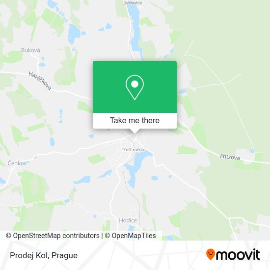 Карта Prodej Kol