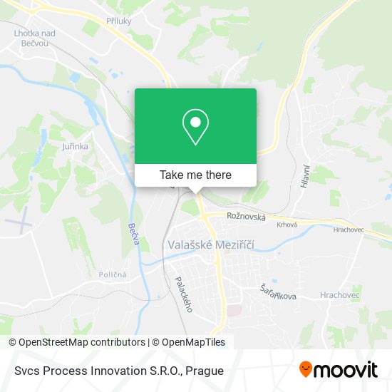 Svcs Process Innovation S.R.O. map