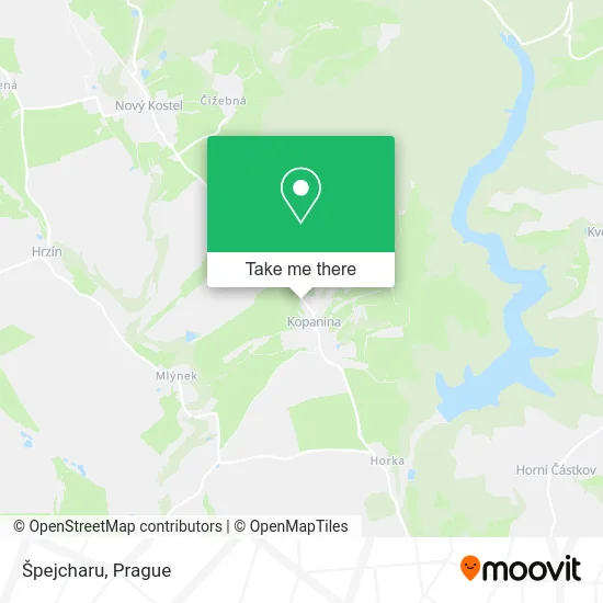 Карта Špejcharu