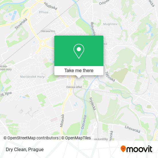 Dry Clean map