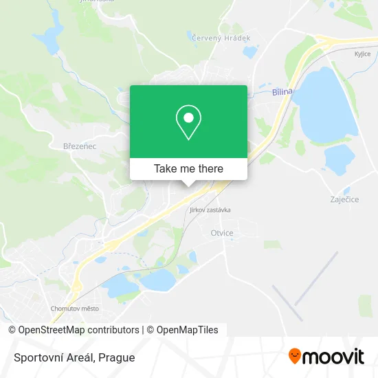 Карта Sportovní Areál