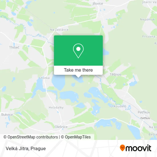 Карта Velká Jitra